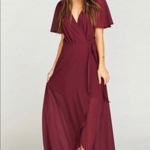 Show Me Your MuMu Sophia Wrap Dress